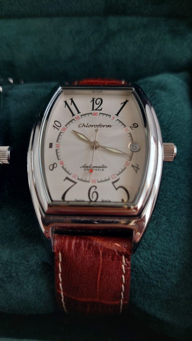 Reloj Automático suizo ETA 2824 Chloroform zafiro