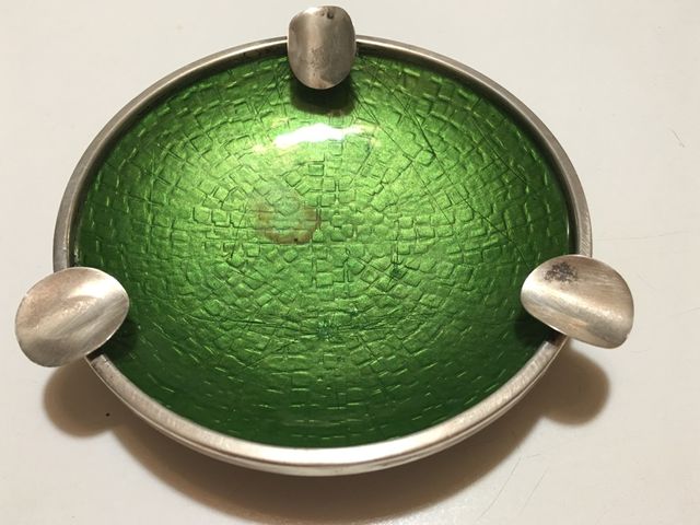 Cenicero plata de ley