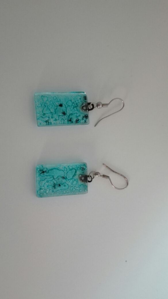 Pendientes de cristal de murano