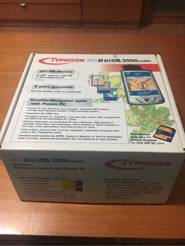 Pda typhoon con gps NUEVO