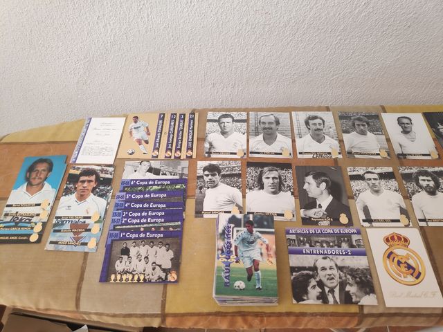 Coleccion cromos Real Madrid