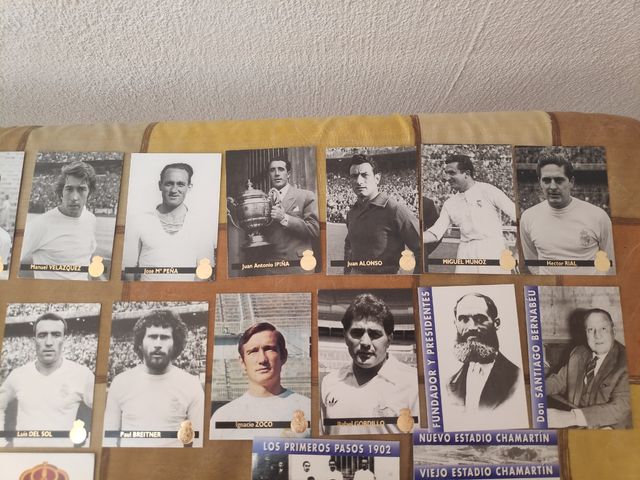 Coleccion cromos Real Madrid