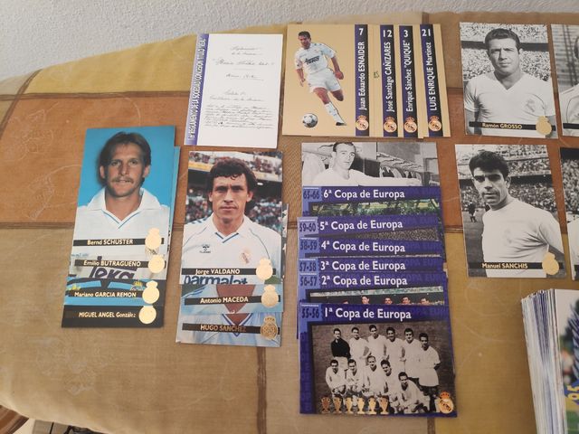 Coleccion cromos Real Madrid