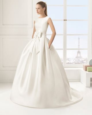 vestido de novia rosa clara de segunda mano en córdoba en wallapop