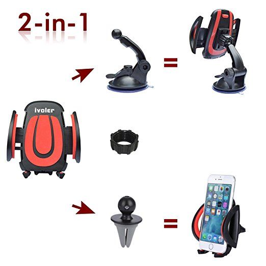 ww73 Soporte Móvil Coche (2 en 1)