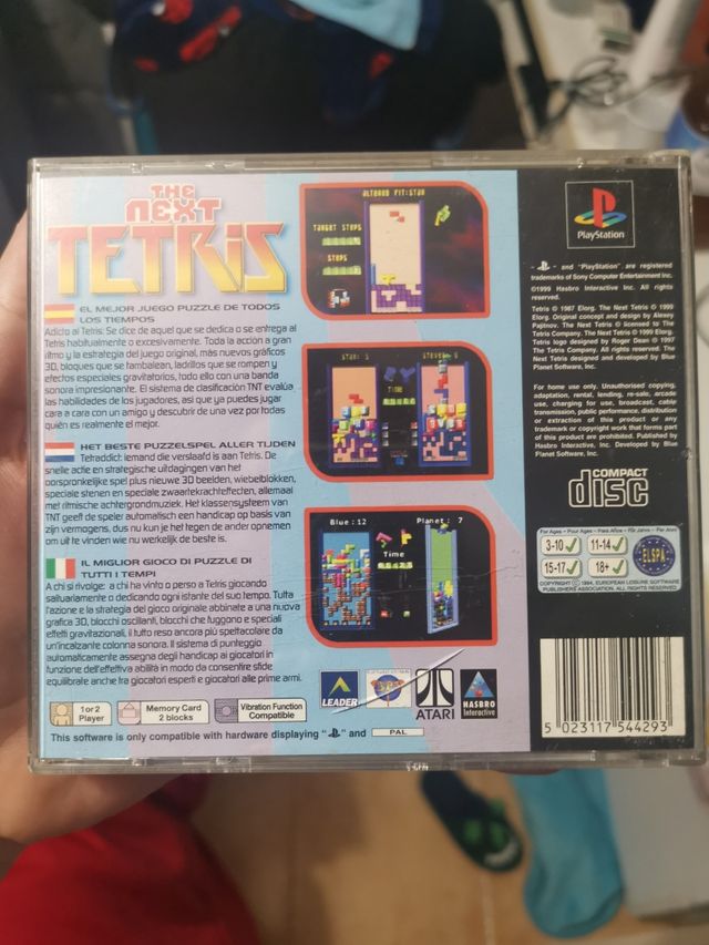 The Next Tetris Ps1 PSX