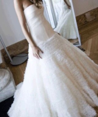 vestido de novia rosa clara de segunda mano en alicante en wallapop