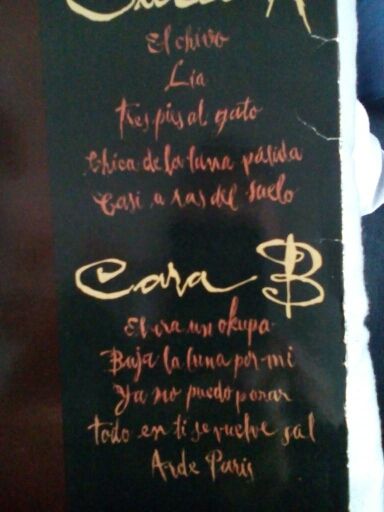 disco vinilo Ana Belén