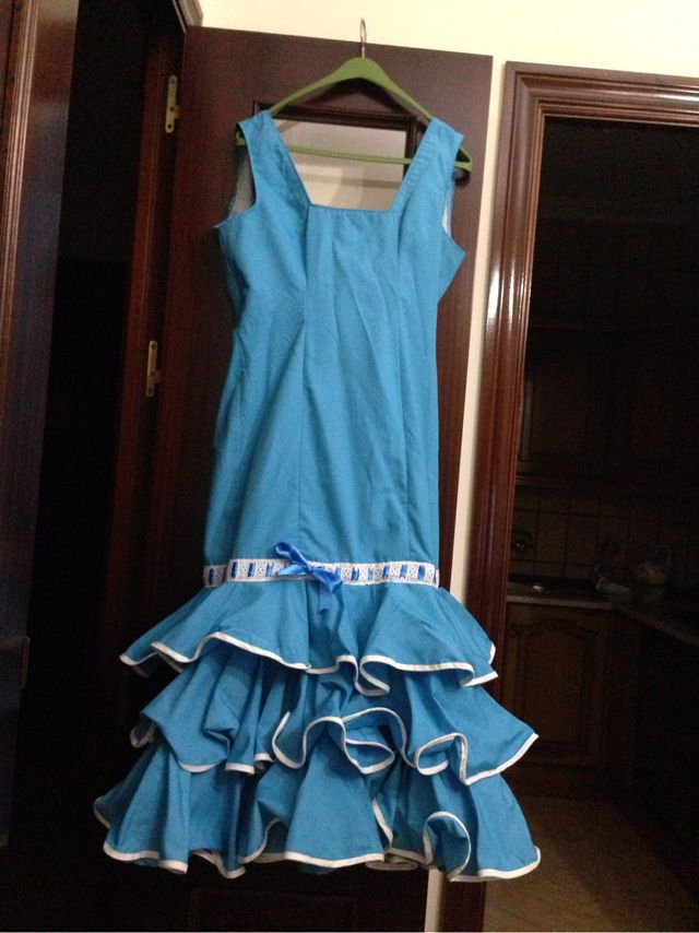 Traje de flamenca corto