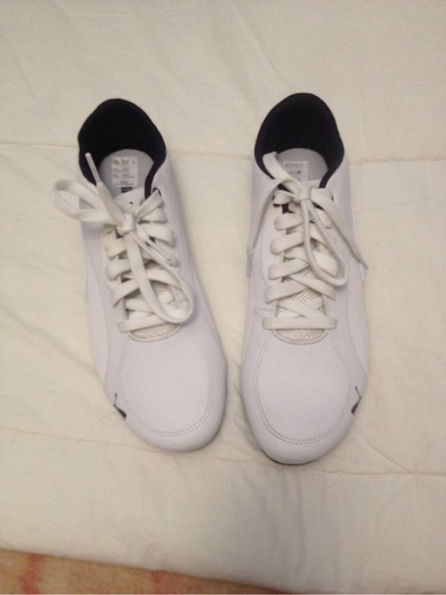 Scarpe Puma Drift Cat 5, bianche, taglia 44