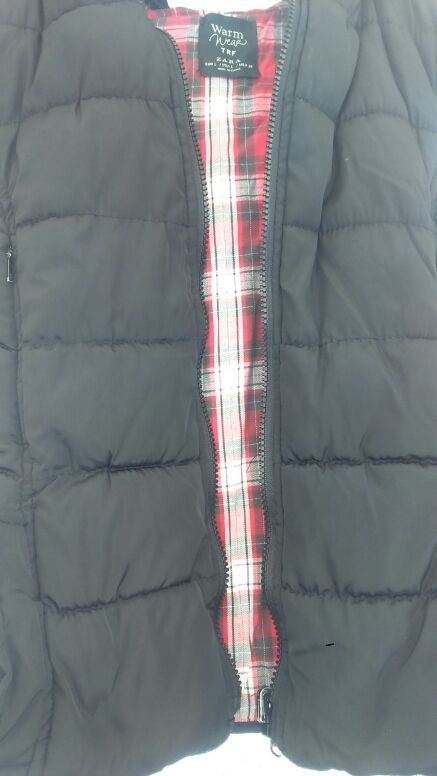 ZARA tragaluc chaleco CHICA entallado y guateado 