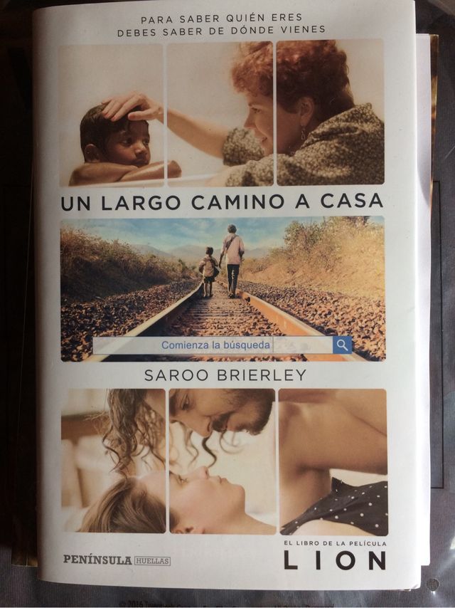 Libro lion un largo camino a casa