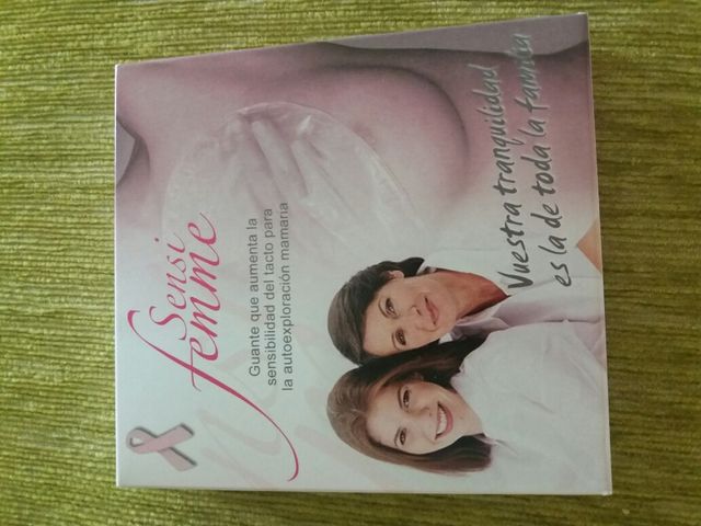 Guante de exploración mamaria