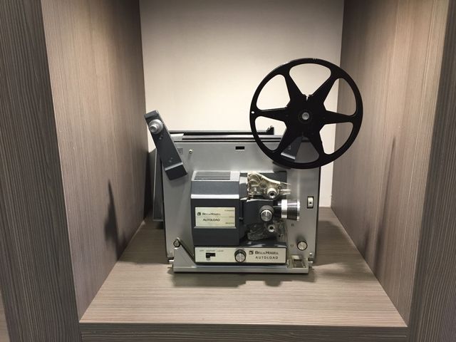 Proyector cinta vintage