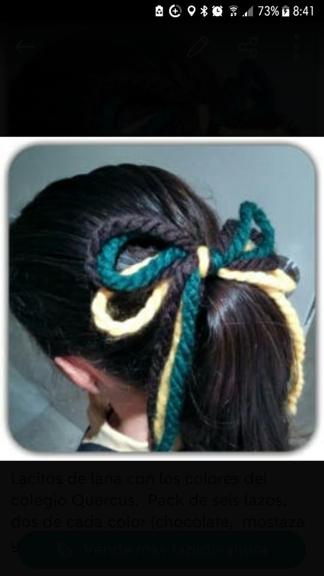 Lacitos de lana de colores