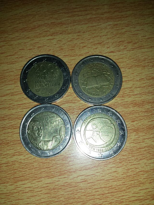 moneda 2 euros Francia