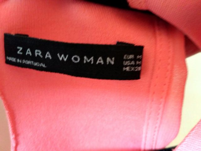 vestido de fiesta zara talla m