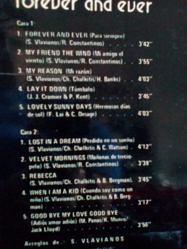 disco vinilo Demis Roussos