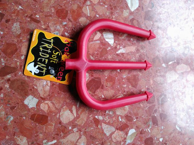 Tridente plástico sin mango