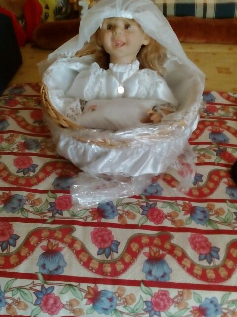 muñeca de primera comunion