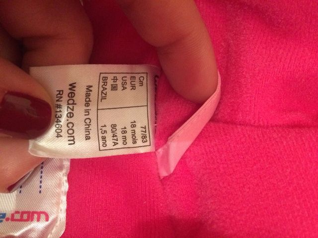 Chaqueta esqui 12 / 18 meses