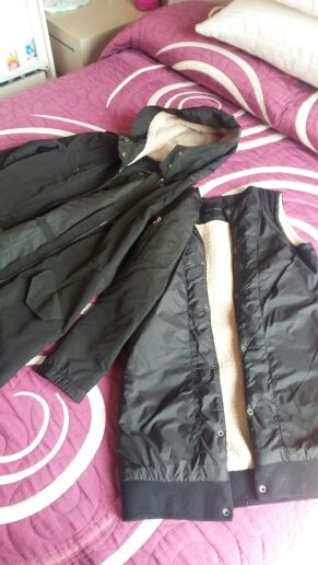 Parka mujer zara