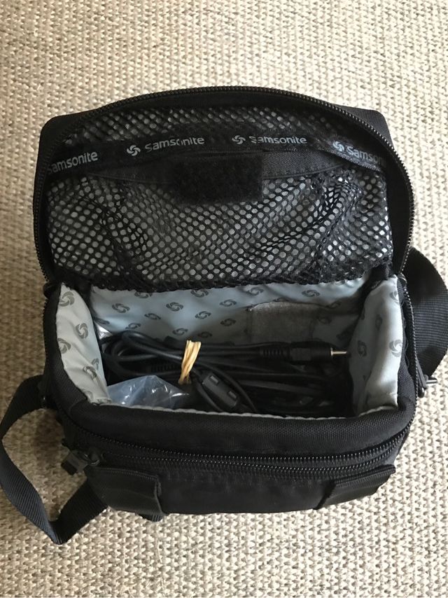 Bolso cámara vídeo nuevo