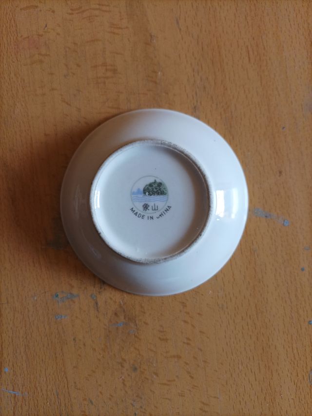 plato porcelana china