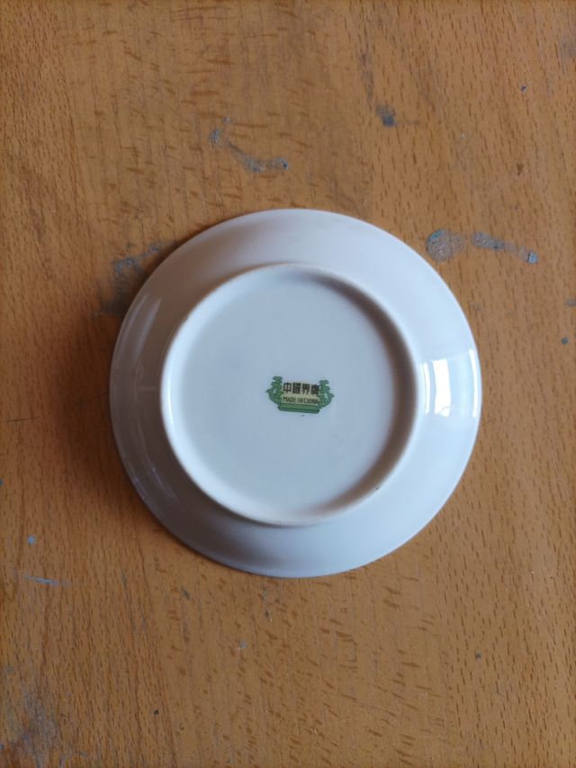 plato porcelana china