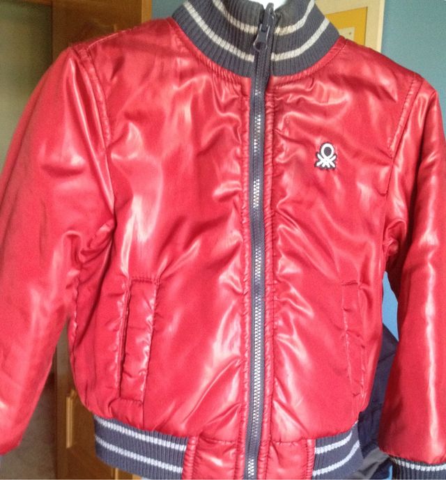 Cazadora niño benetton