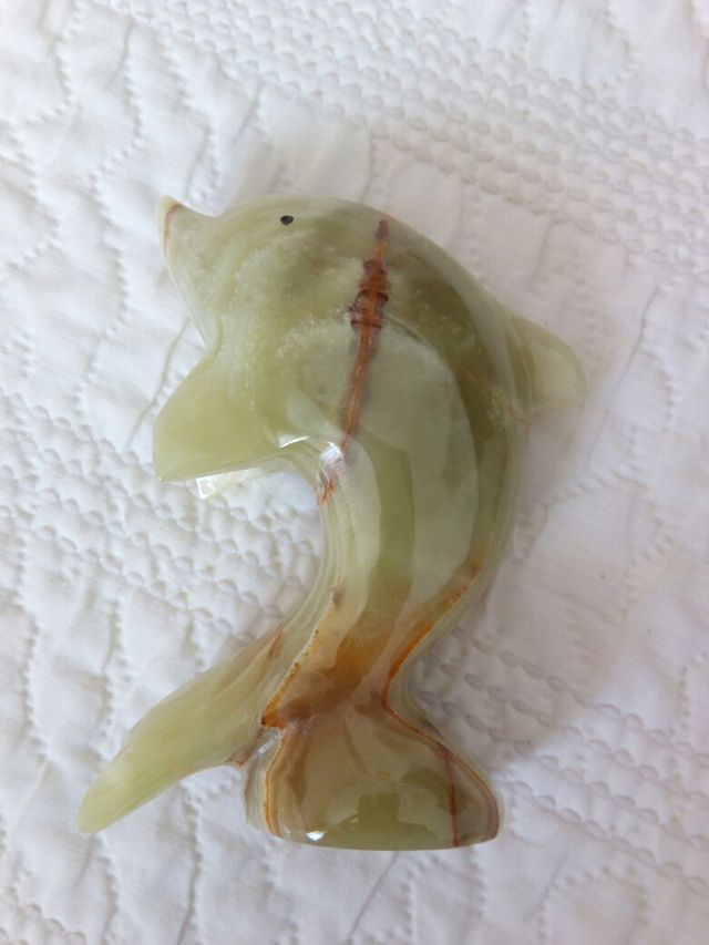 Adornos alabastro verde