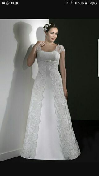 vestido de novia de segunda mano en pamplona en wallapop