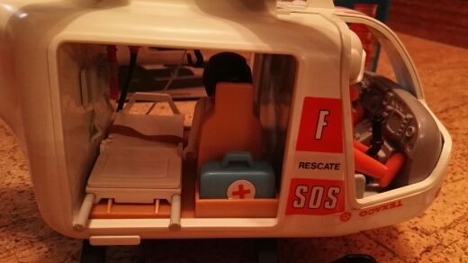 playmobil helicoptero rescate descatalogado