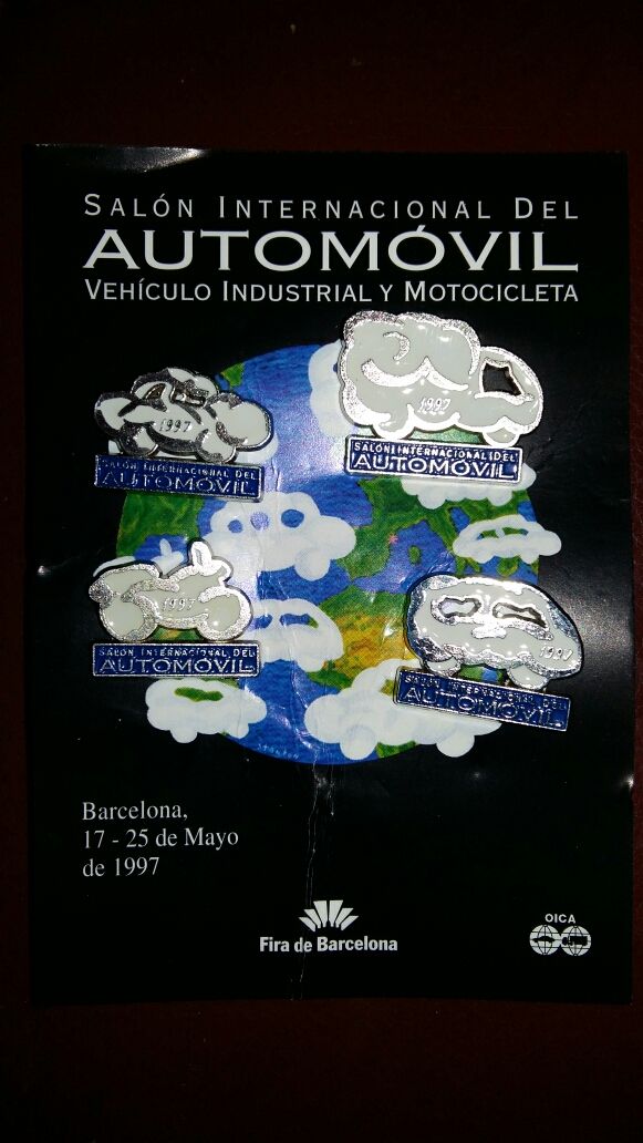 Coleccion pins - Salon Automóvil 1997 - Fira Barna