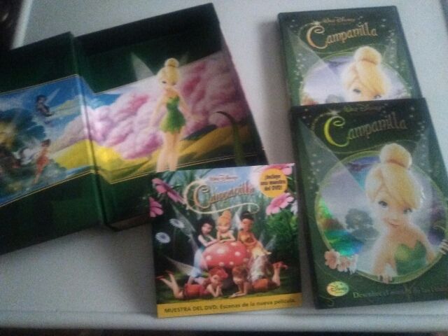 Lote películas Campanilla