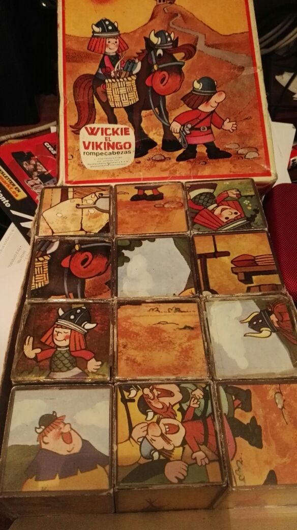 Rompecabezas wickie el Vikingo 1975