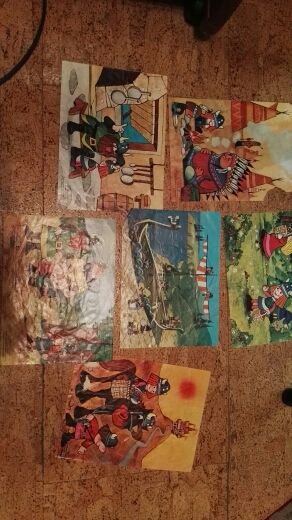 Rompecabezas wickie el Vikingo 1975