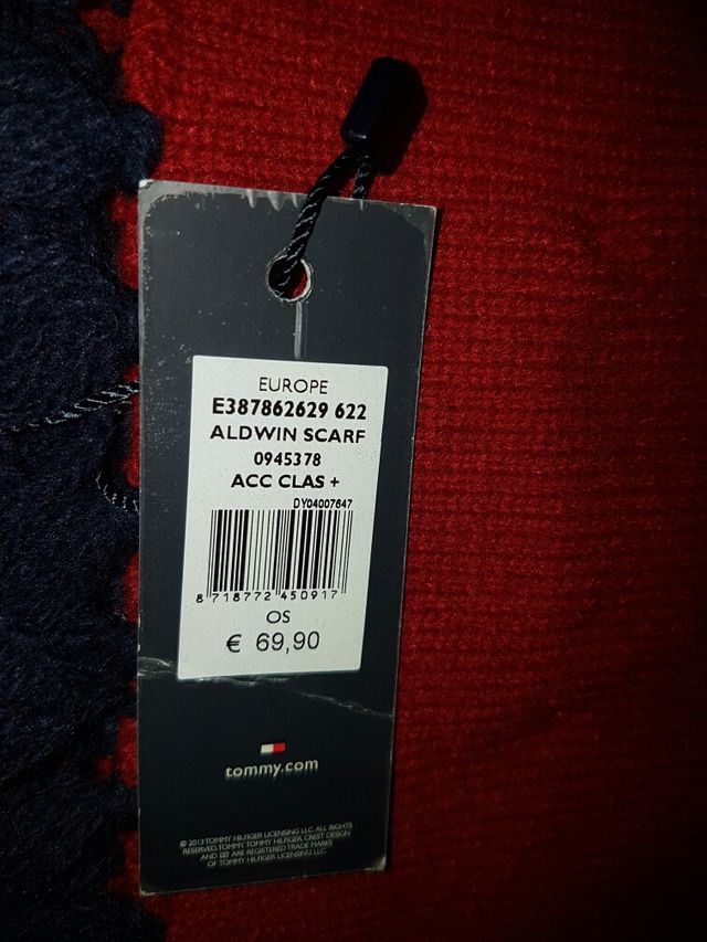 Bufanda tommy hilfiger
