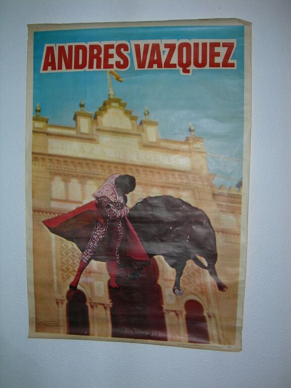 CARTEL TAURINO DE ANDRÉS VAZQUEZ