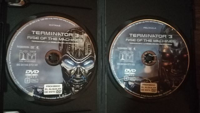 TERMINATOR 3 DVD