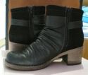 Botas de color negro