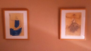 2 cuadros medidas 52'5 x 42'5