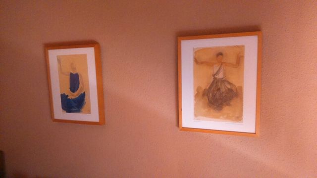 2 cuadros medidas 52'5 x 42'5