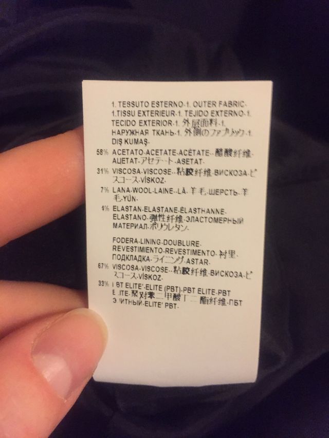 Vestido de Versace da menos talla es una M