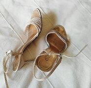 Zapatos tacón talla 39 Nude