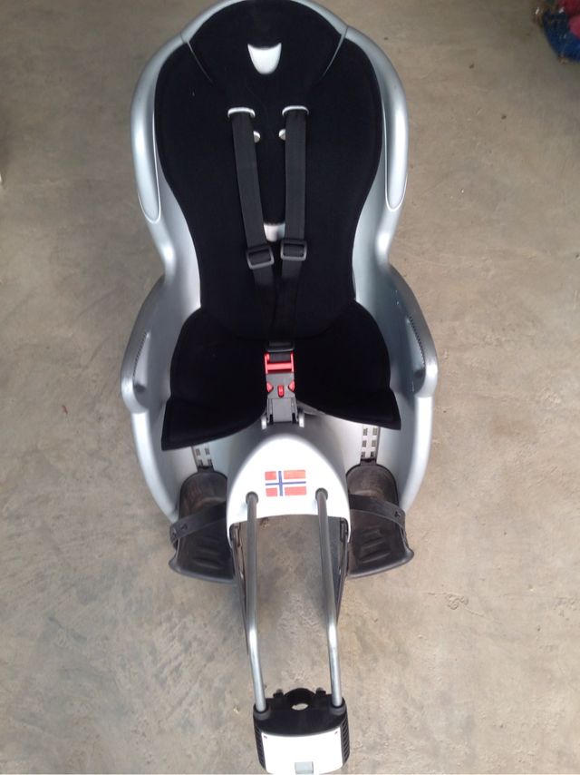 Silla portabebés bicicleta