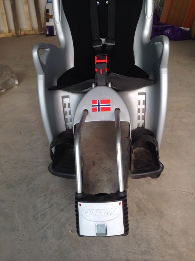 Silla portabebés bicicleta