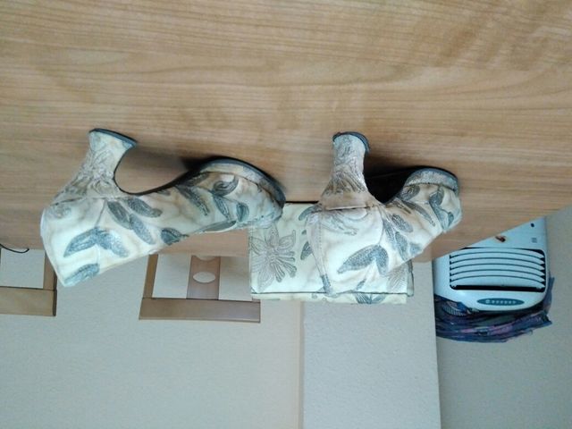 zapatos y bolso retro,talla 36