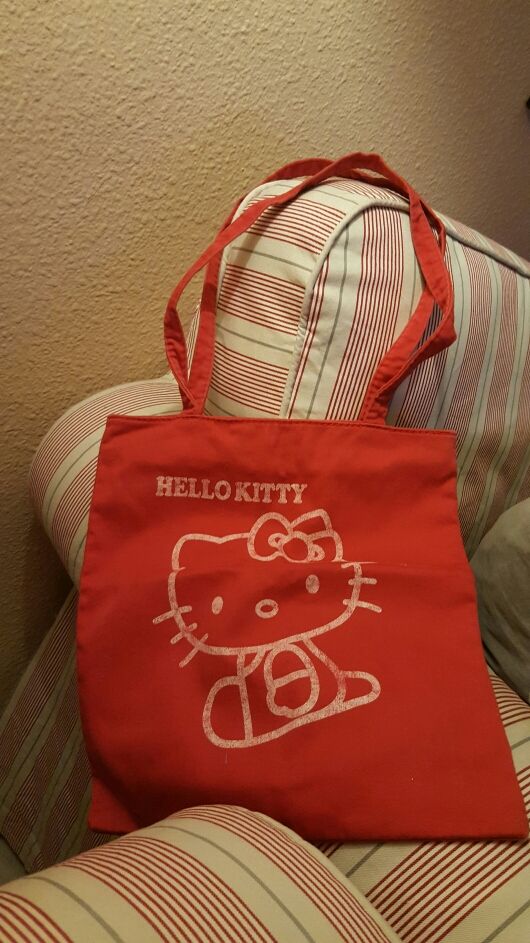 Bolso tela Hello Kitty