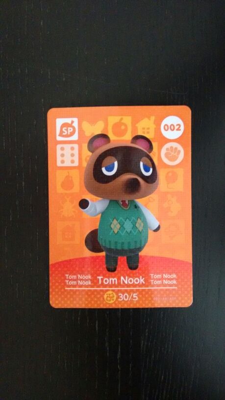 Carta amiibo Animal Crossing